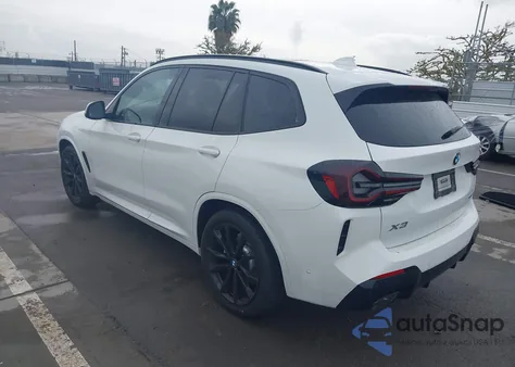 2023 BMW X3 Sdrive30I from USA, damaged, VIN 5UX43DP09P9S09389